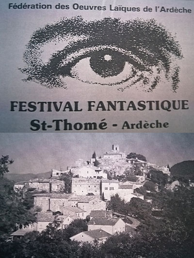 1980Organisation du 1er festival fantastique de Saint-Thomé